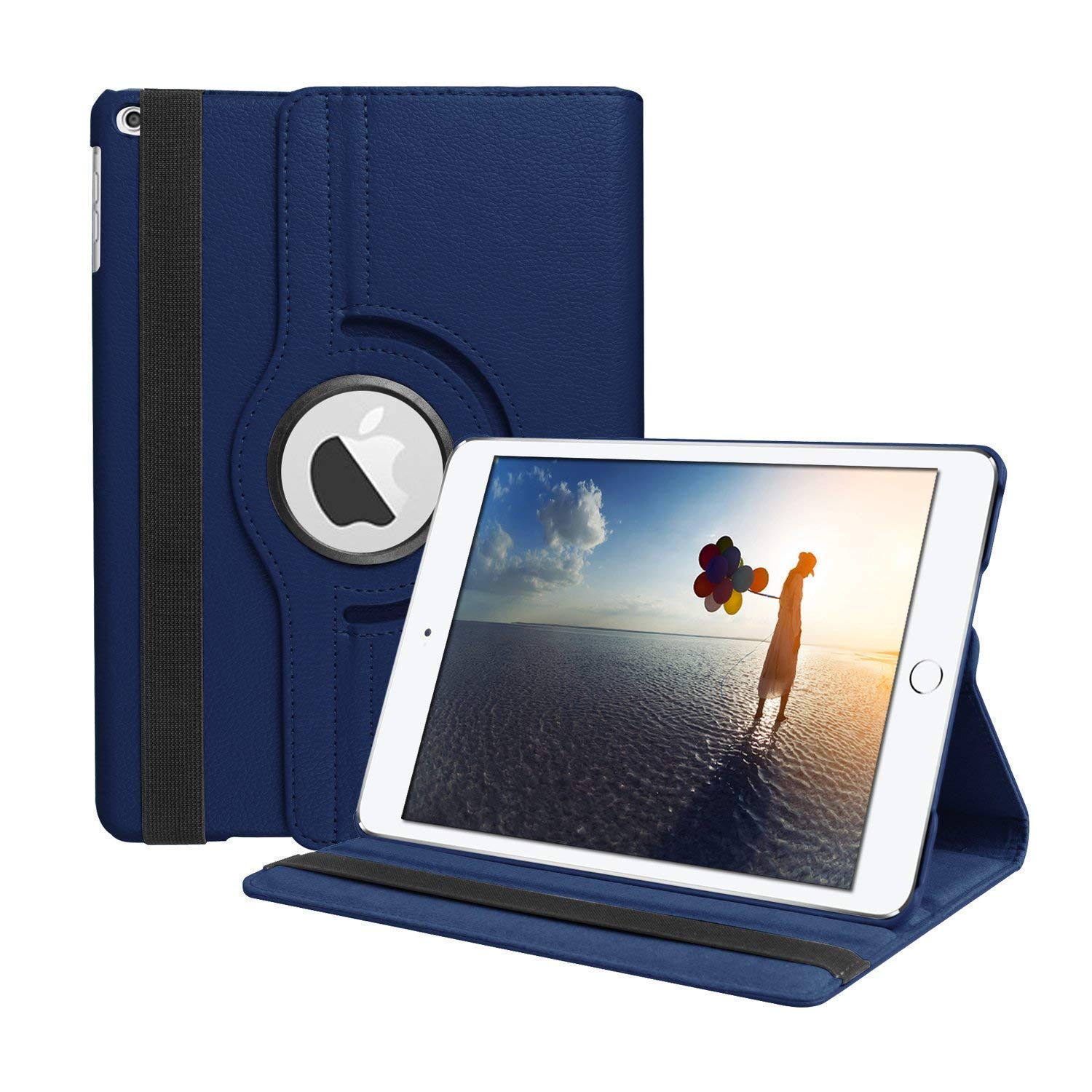 Mcart Faux Leather 360 Degree Rotating Flip Air 2 Case Cover for Mcart Faux Leather 360 Degree Rotating Flip Air 2 Case Cover for
