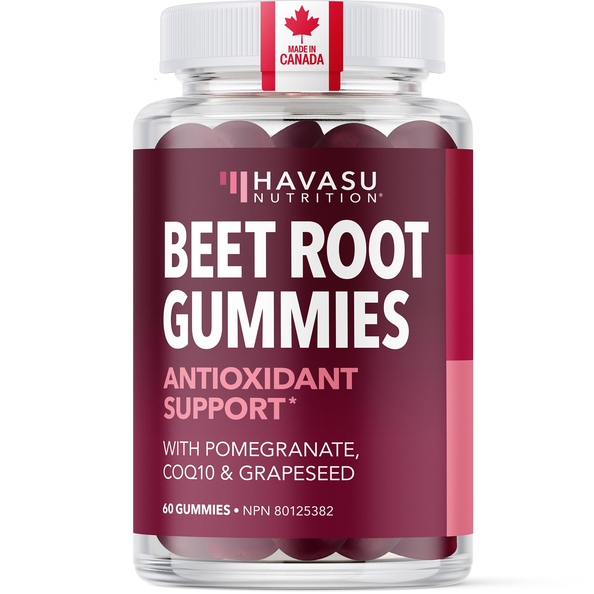 Beet Root Gummies + CoQ10 | Nitric Oxide Supplements for Men