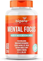 Mental Focus, 60 Capsulas, Biogens