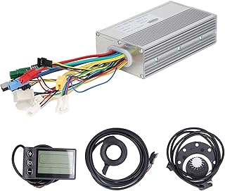 VGEBY Conjunto de controlador modificado de bicicleta elétrica com controlador de 30A e visor S866 para motores de 1000W Acessórios de conversão E-bike