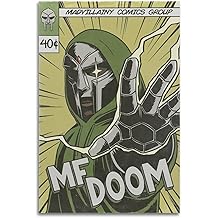 MF DOOM Poster Hip-hop Rapper Poster Art Canvas for Bedroom Decor 12x18inch(30x45cm) Style-5