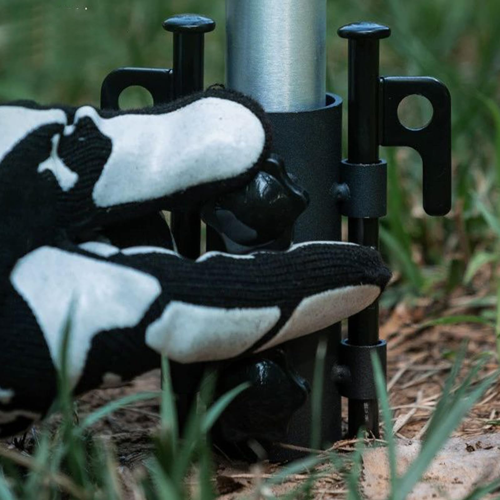 Support pour tente de camping, installation rapide, portable