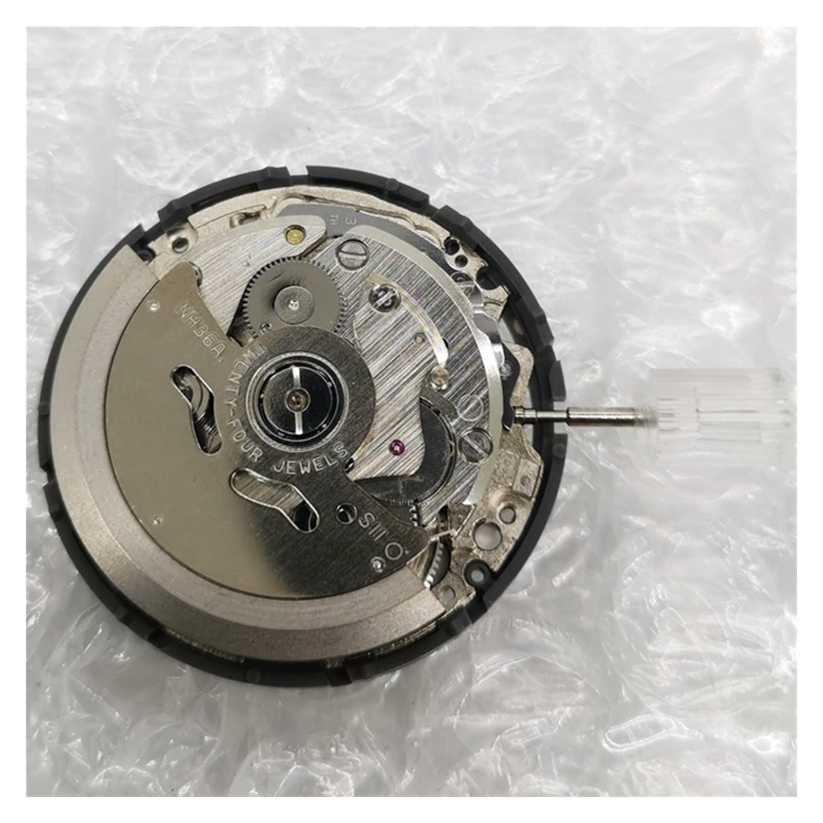Movimiento mecánico automático para Reloj de Pulsera con Ajuste de Fecha y día. Movimiento mecánico NH36. Repuestos y Accesorios para reparación de Relojes.
