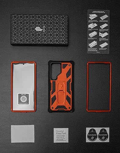 Miniatura 6 de Poetic Spartan - Funda para Samsung Galaxy S23 Ultra 5G de 6.8 pulgadas, protector de pantalla integrado funciona con identificación de huellas
