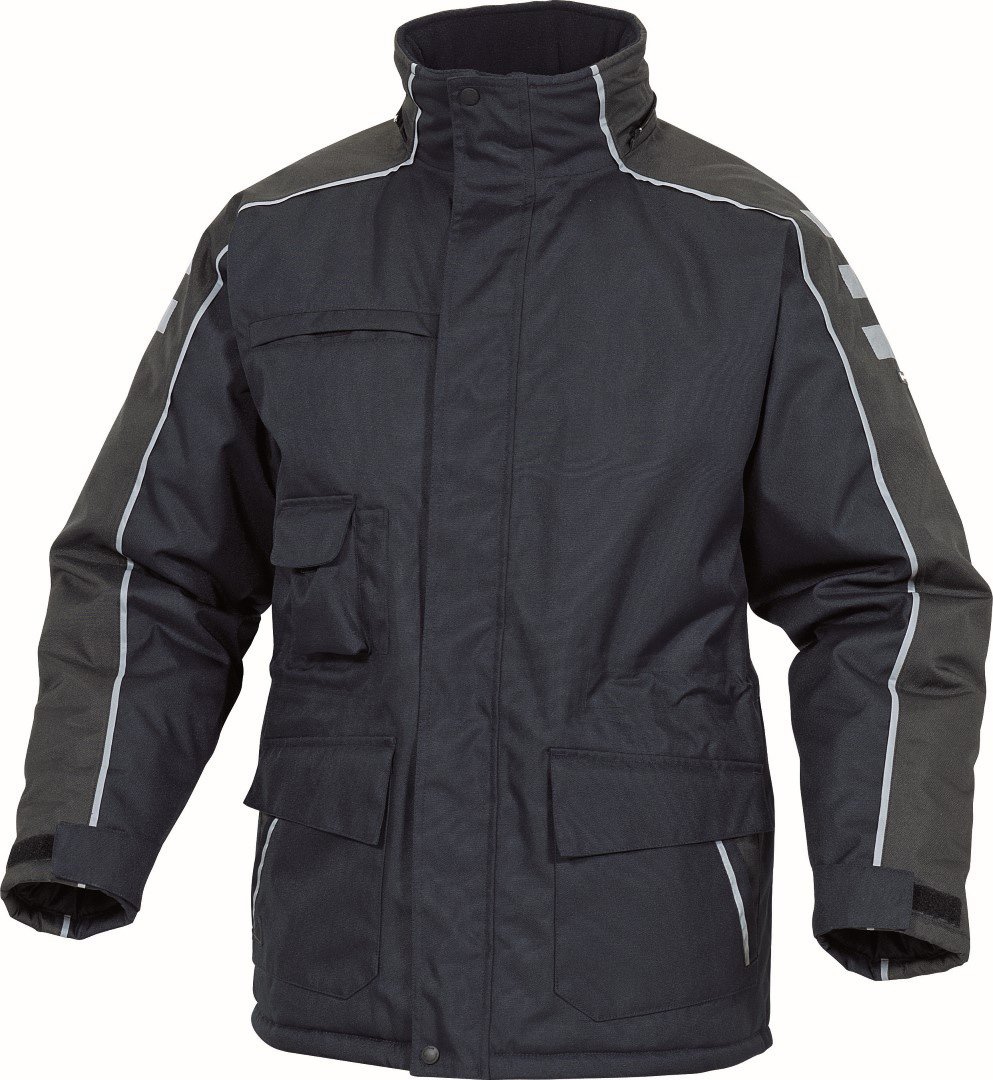 Deltaplus Blue Delta Plus Panoply Nordland Cold Work Storage Freezer Thermal Parka Jacket Coat