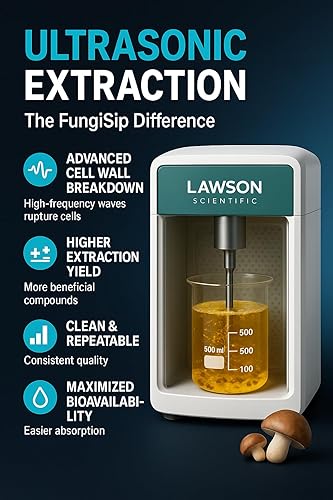 Miniatura 6 de Tintura de melena de león - Soporte orgánico para el cerebro y la concentración - Extracto de hongo líquido a base de alcohol ultra potente - 2 onzas