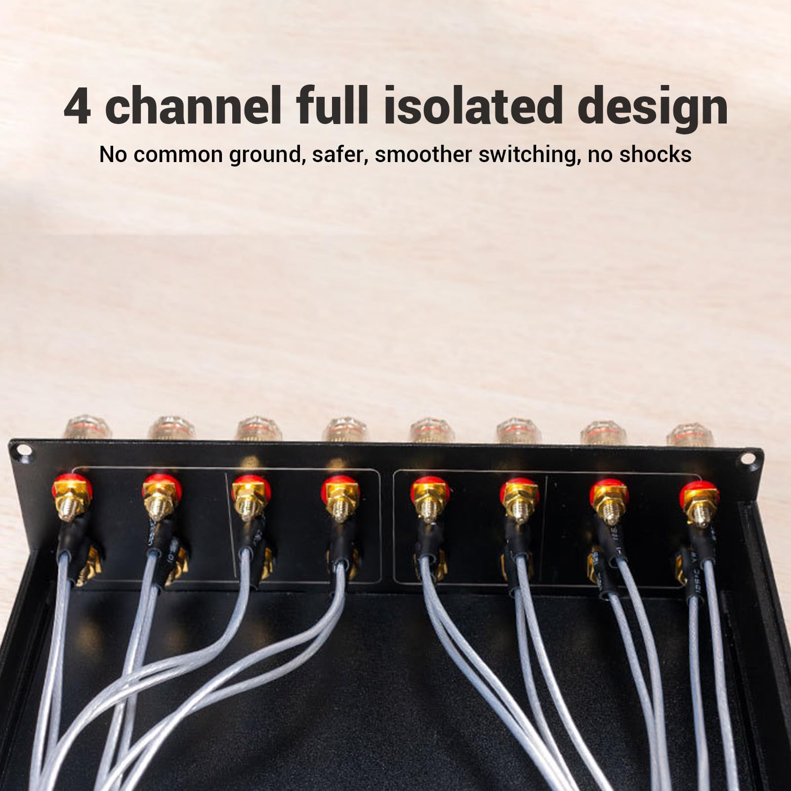 Amazon.co.jp: 2つのアンプから2つのスピーカーへのセレクタースイッチ