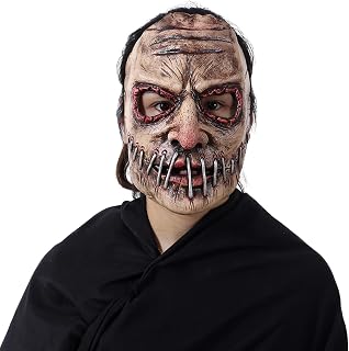 PENINSULA LOVE Zombie Vampire Mask Halloween Horror Demon Killer Mask Monster Devil Headwear Creepy Cosplay Party Prop