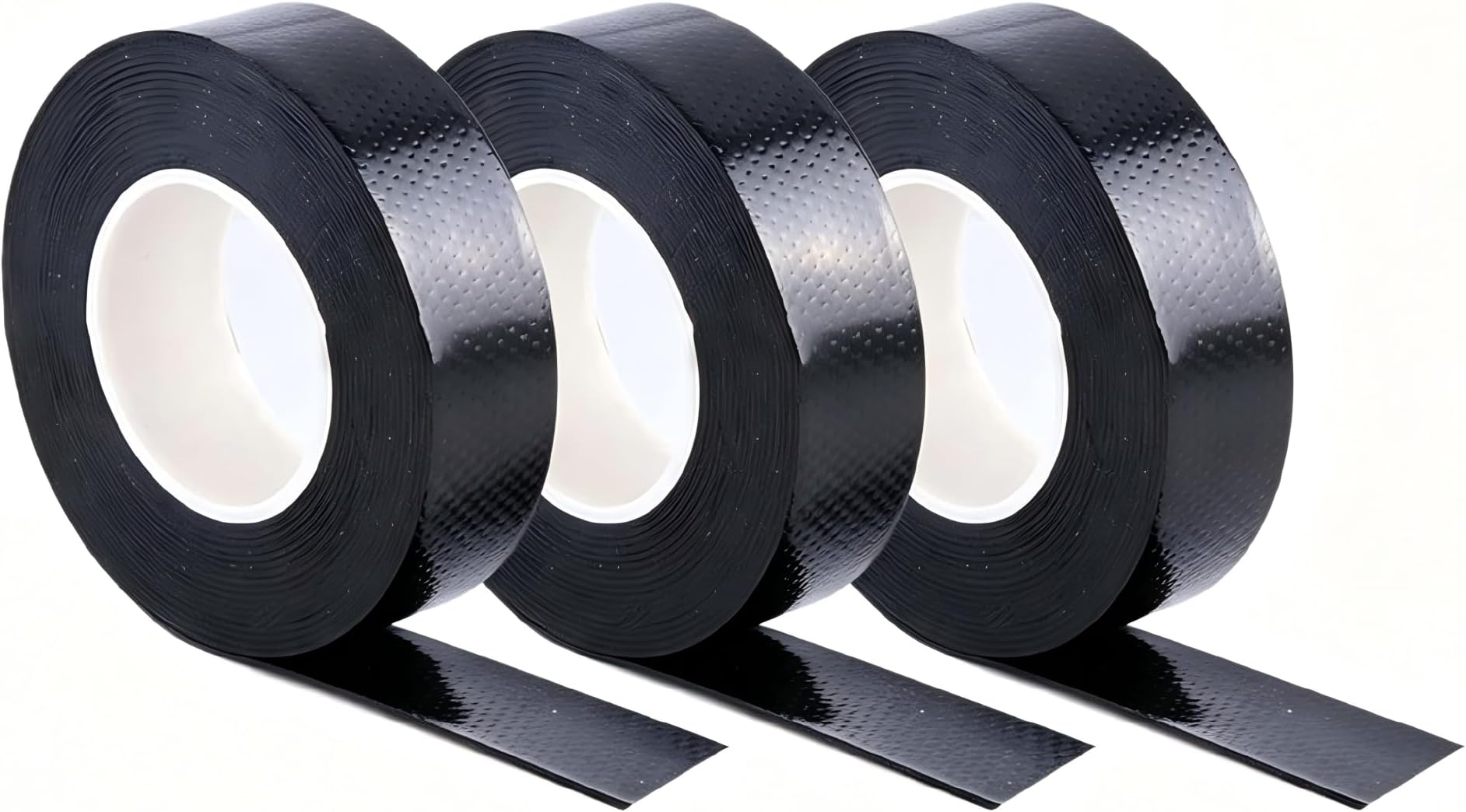 – 3 Pack Self Amalgamating Tape (19mm x 5m) - Waterproof Leak Repair Tape, High Voltage Insulation & Plumbing Sealant for Pipes, Electrical Joints
