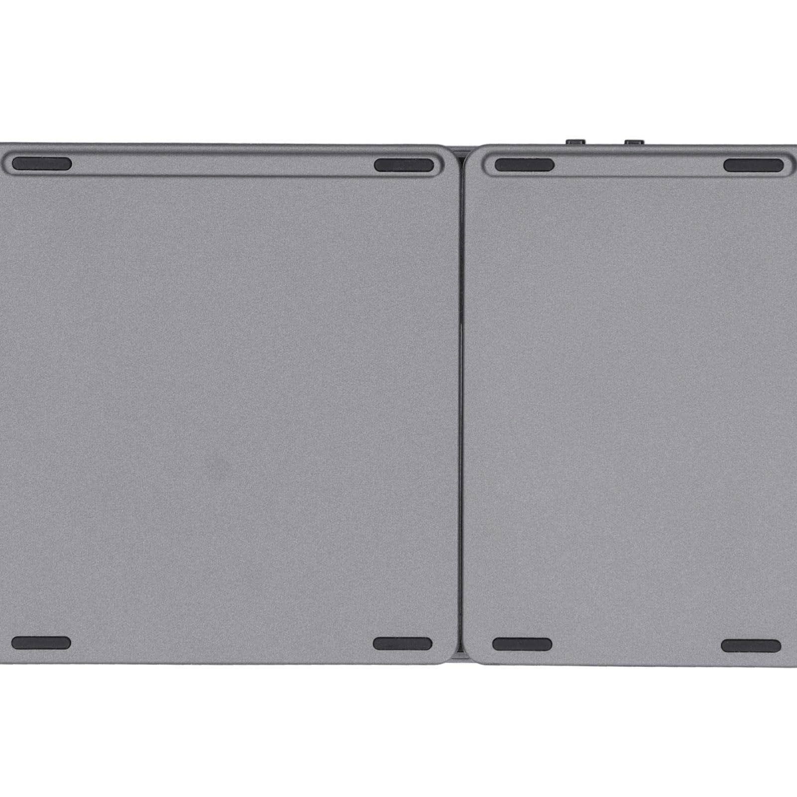 Przenośna Klawiatura, Przenośna Klawiatura Komputerowa z Touchpadem, Ergonomiczna Klawiatura do Pisania USB z Możliwością ładowania do Komputera PC Laptop Tablet (Czarny)