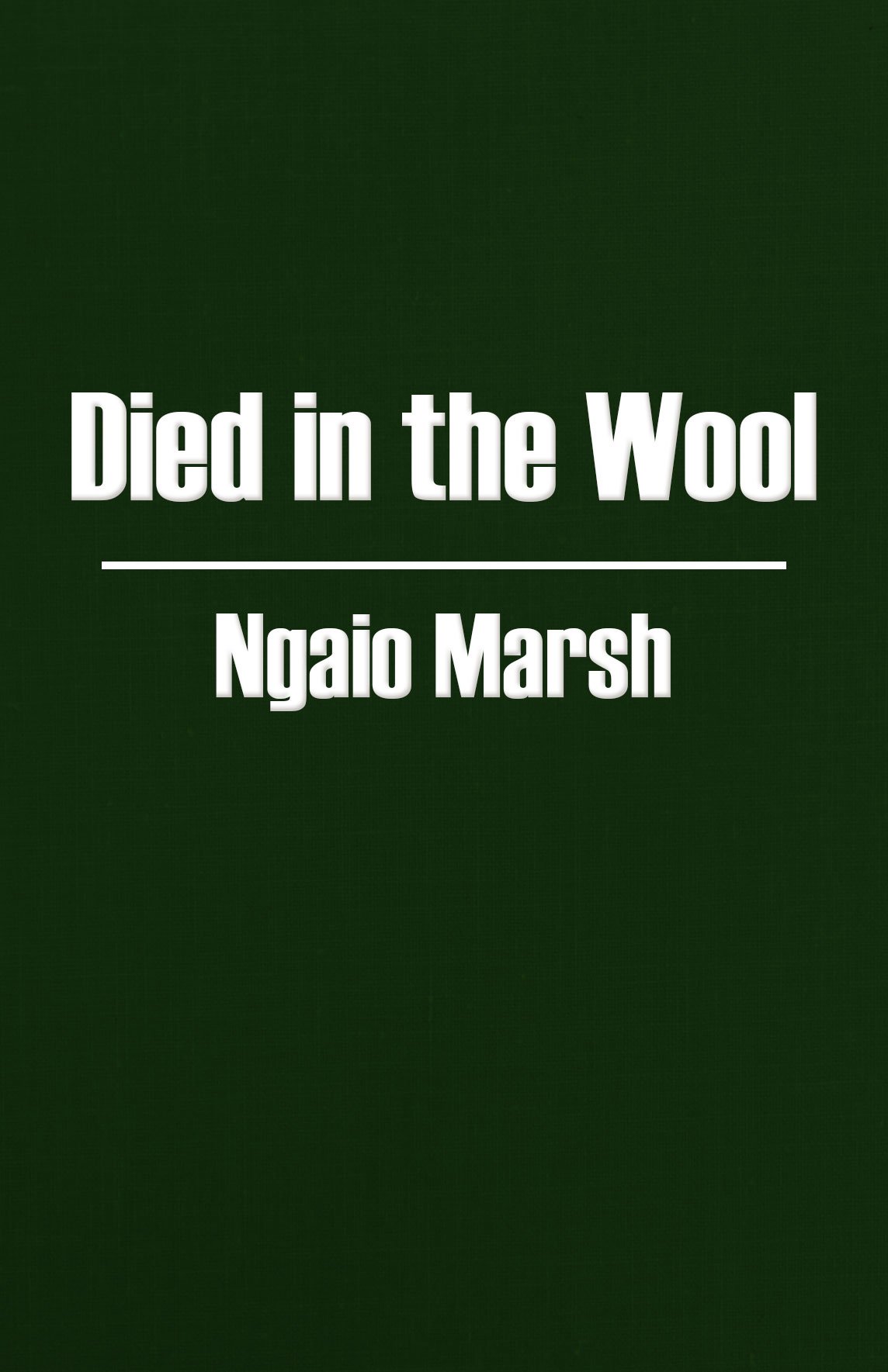 Buy Died in the Wool — BookShops.in