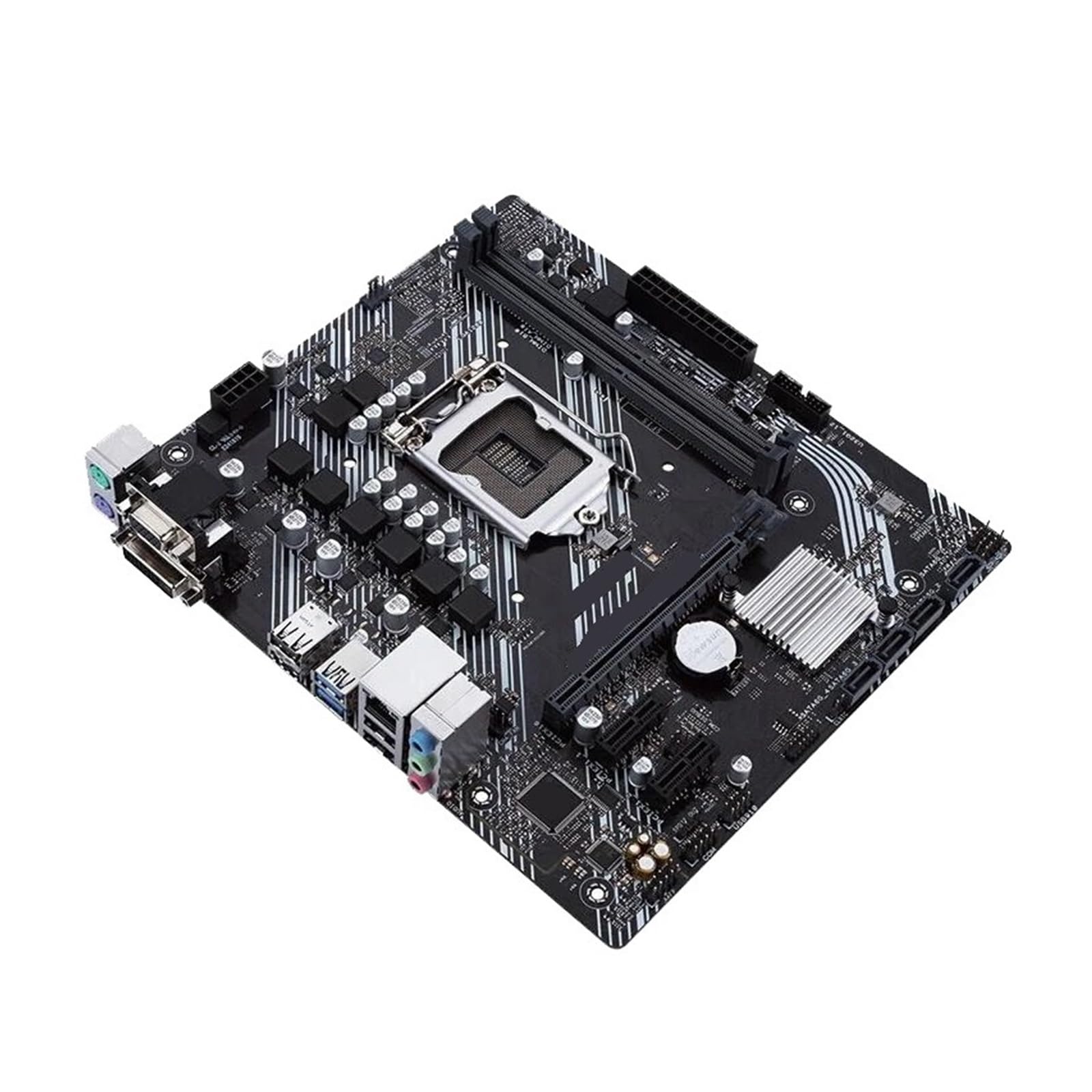 for ASUS H410M-K H410 LGA 1200 ATX DVI VGA USB 3.2 GEN 1 Type-A 1