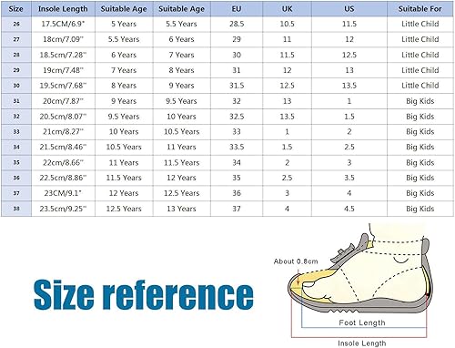 Miniatura 7 de Zapatos de vestir para niñas con lazo de princesa y tacón alto Mary Jane con purpurina, para fiesta de boda para niños pequeñosgrandes (rosa, 5.5