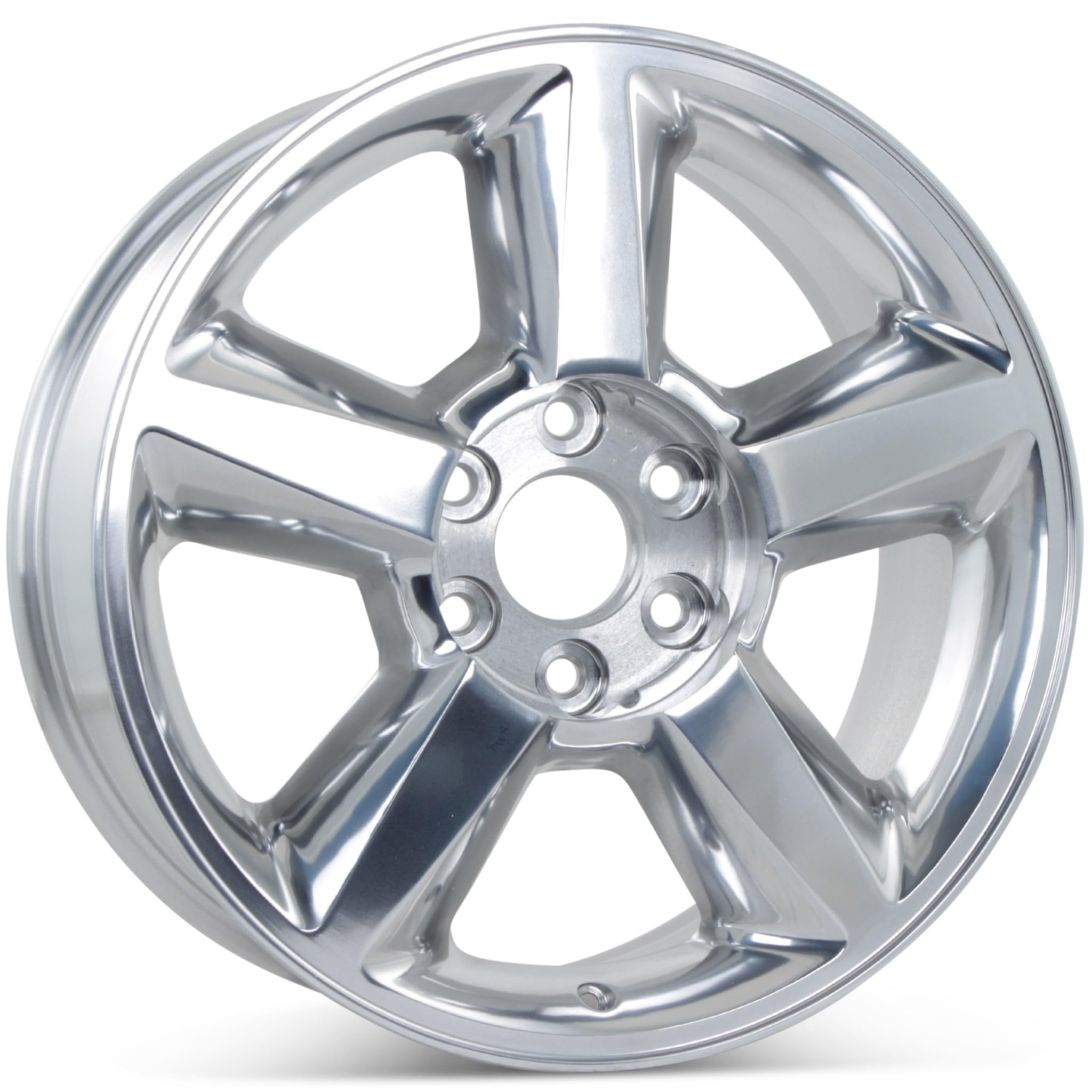 Wheelership 20x8.5 Polished 5-Spoke Wheel
