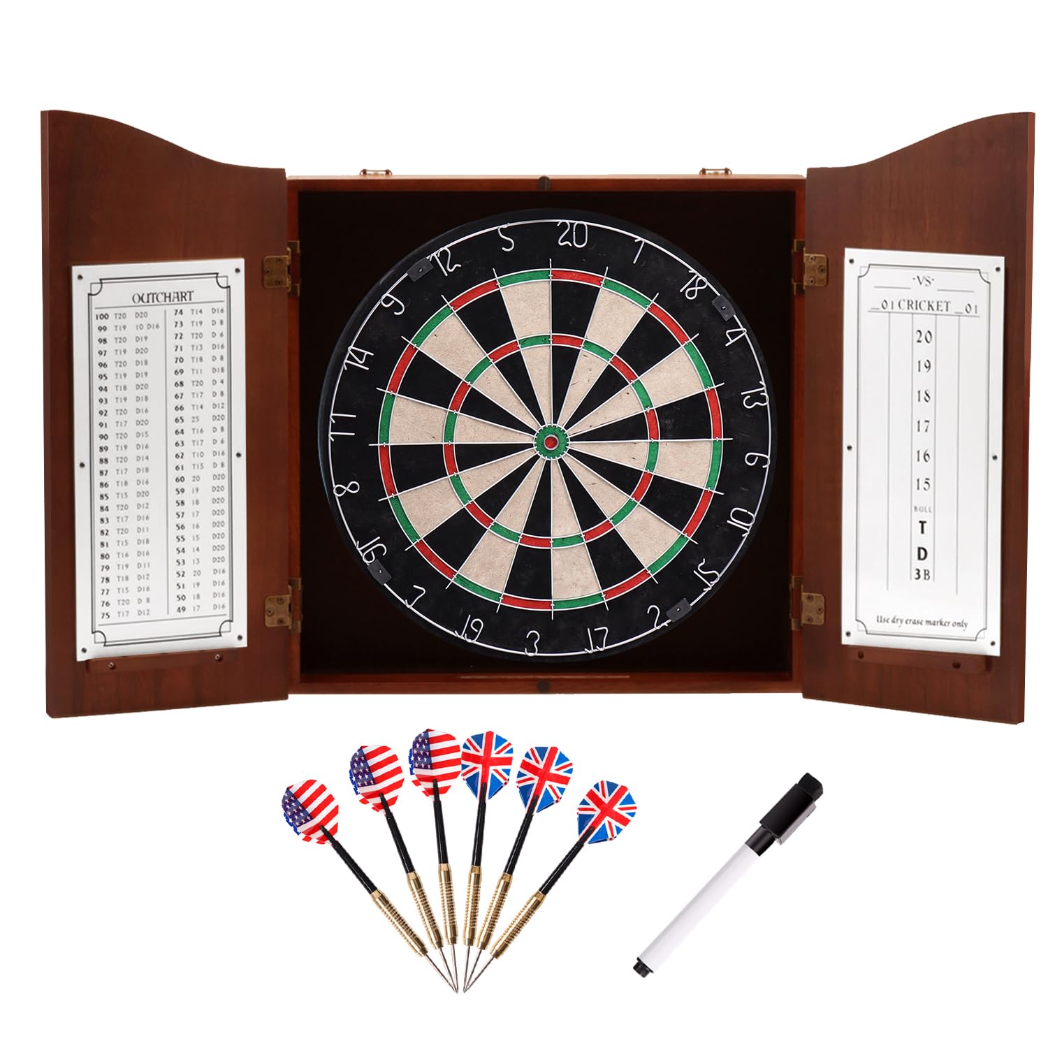 GSE Games Deluxe Walnut Set
