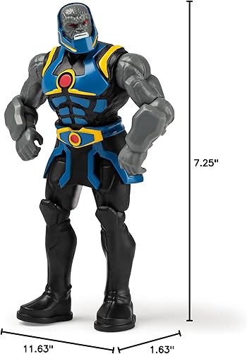 Miniatura 8 de DC Comics, Figura de acción de Superman vs. Darkseid de 4 pulgadas, paquete de 2 con 6 accesorios misteriosos, Adventure 1