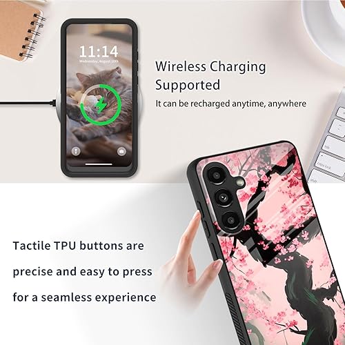 Miniatura 68 de Funda para Samsung Galaxy A13 5G, cuerpo completo resistente de vidrio templado alto+TPU suave parachoques funda protectora para Galaxy A13 5G