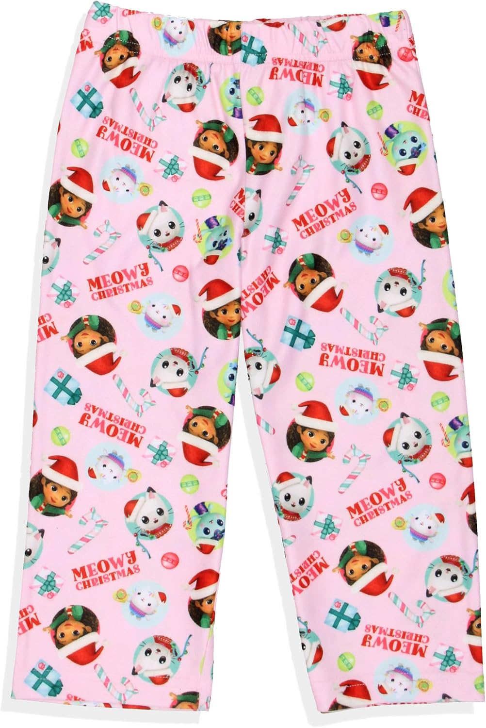 Gabby's Dollhouse Toddler Girls' Meowy Christmas Show Sleep Pajama Set - Image 7