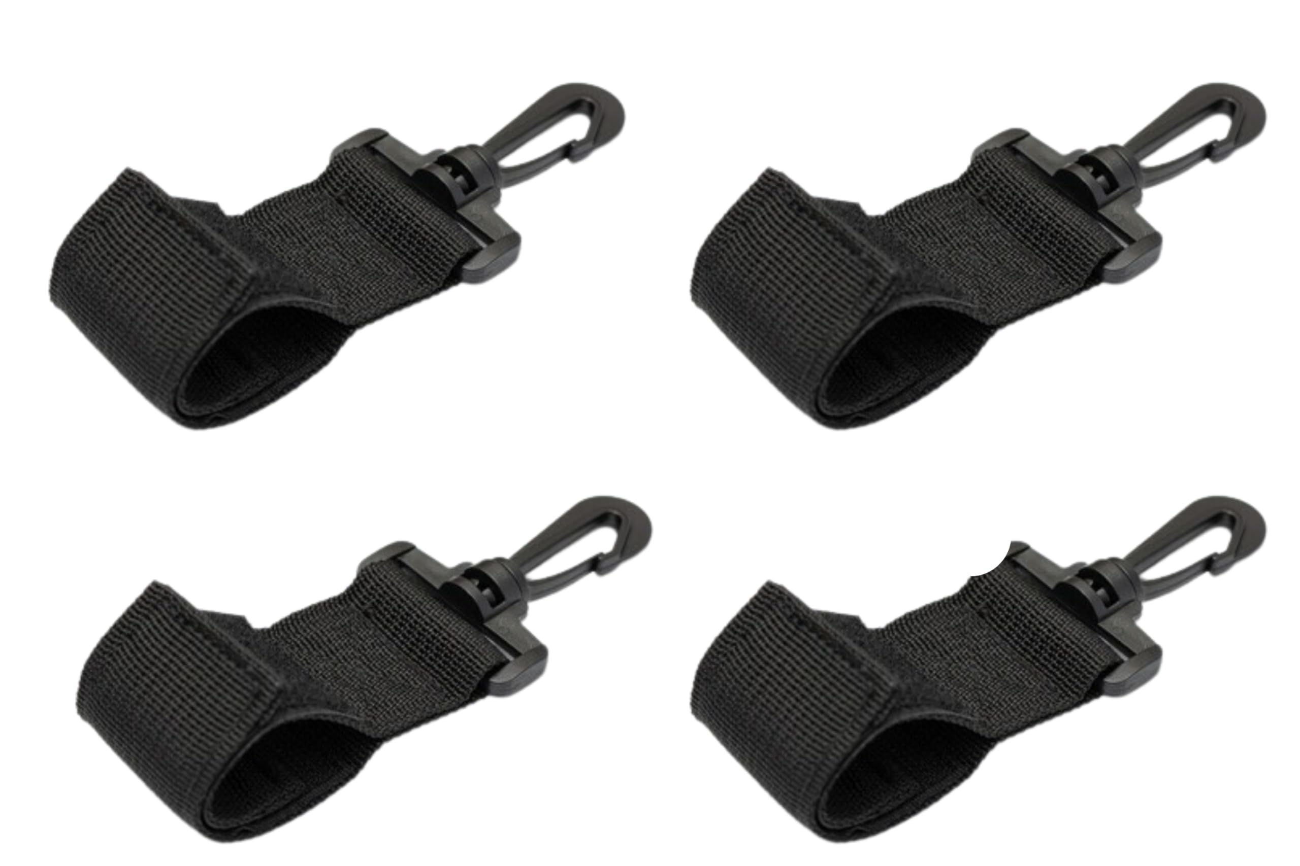 NIHSPRUHAY 4 Pieces Boat Paddle Clip Kayak Paddle Keeper Kayak Paddle Storage Holder Boat Paddle Accessories (Not Include D Ring Patch)
