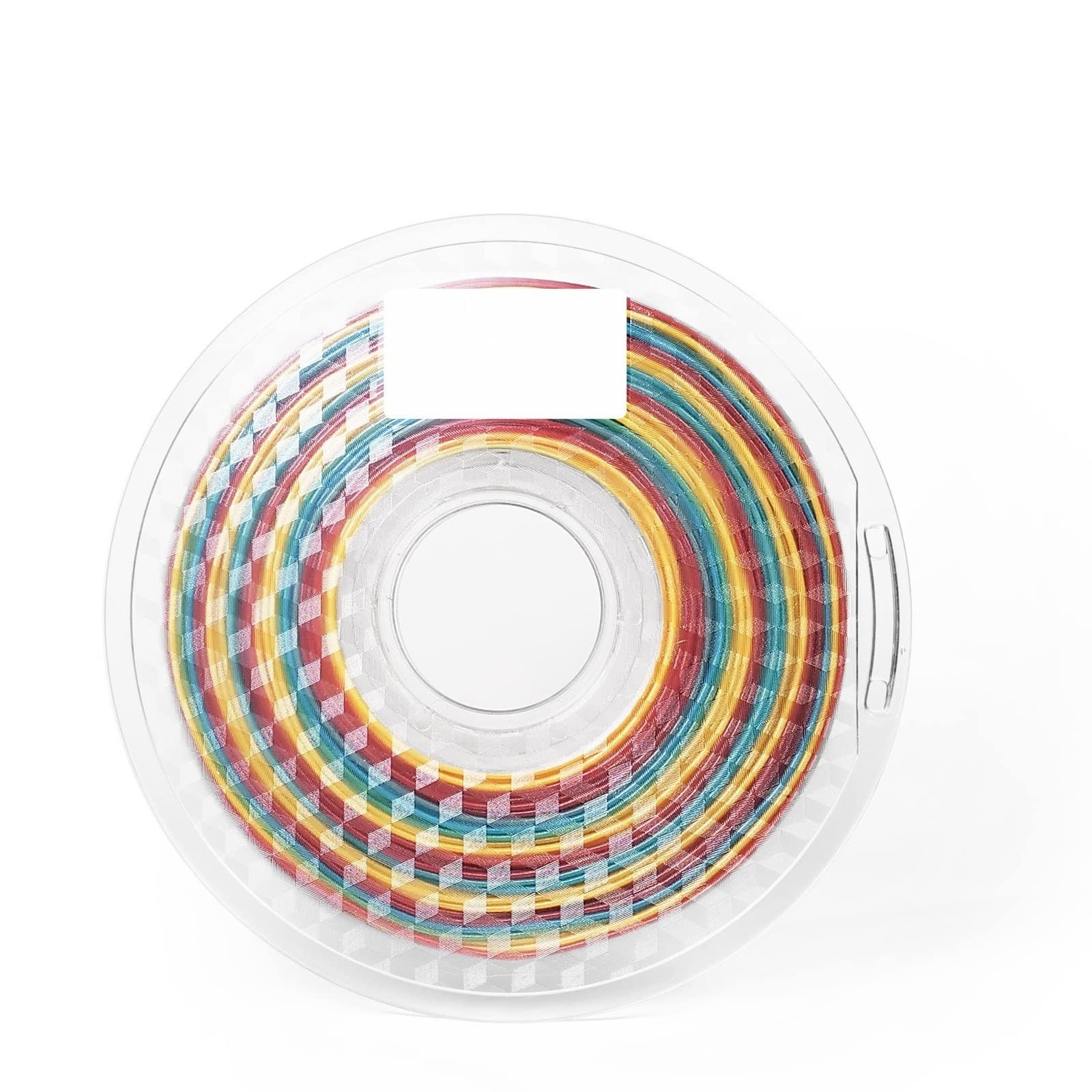 Filament do drukarek 3D, Filament do drukarki 3D TPU, 1,75 mm 0,8 kg Wielokolorowy elastyczny materiał druku(TPU standard colorful 0.8kg)