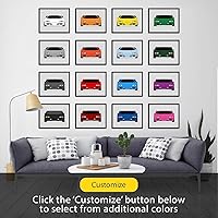 Vista 4 de Handmade Poster compatible with Datsun (Nissan) 280Z (1975-1978) Print Wall Art Décor - 8x10" Metallic Print (Unframed)