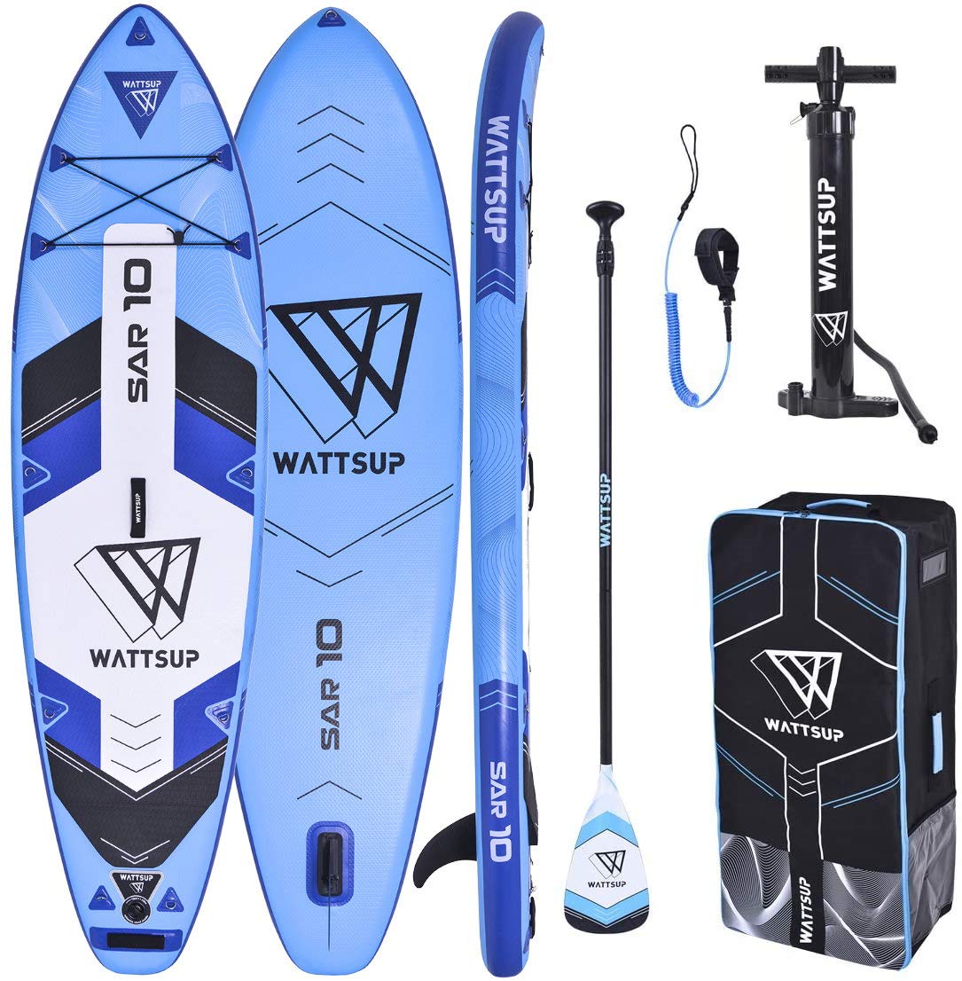 WS WattSUP SAR 10'0" SUP Board Stand Up Paddle deska surfingowa wiosło ISUP 305 cm