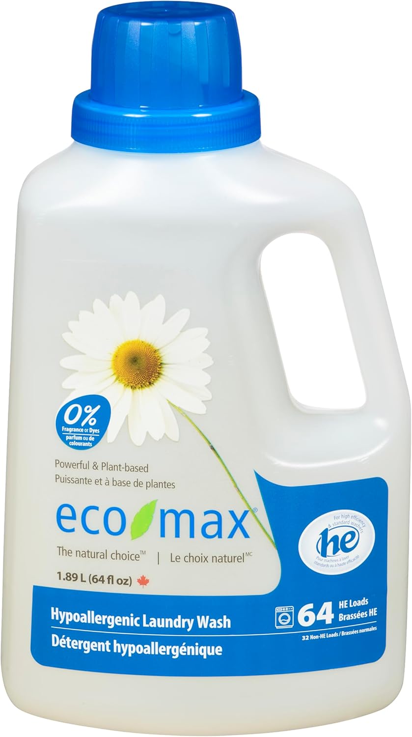 Hypoallergenic Laundry Wash, 1.89L Amazon.ca Health