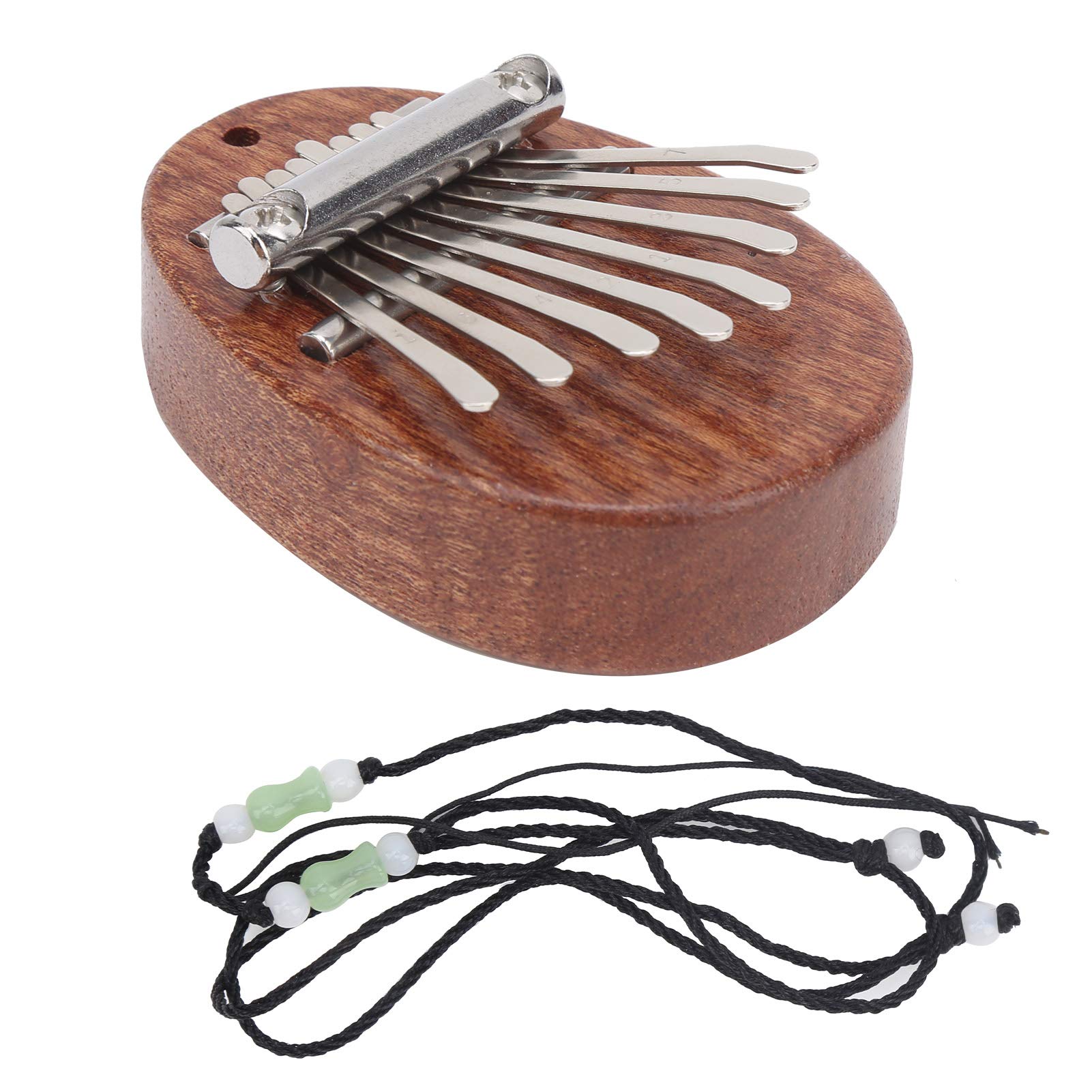 Mini Pianino Palcowe, 8 Klawiszy Mini Kalimba Kciukowe Pianino Lekkie Przenośne Pianino Palcowe Uroczy Instrument dla Dziecka Dorosłych Początkujących