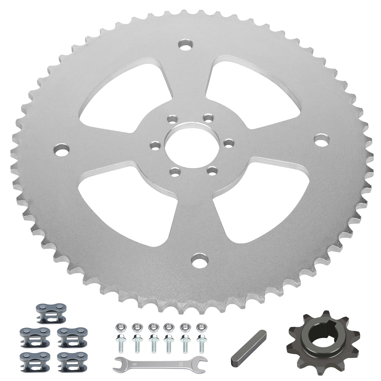 High Torque 420 Sprocket 60 Tooth 37mm Bore Replacement for Mini Bike Coleman CT100U CC100X Baja Doodle Bug DB30 Motovox MBX10 MBX11 RB100 B100 Monster Mega Moto MMB80 105cc Accessories Parts