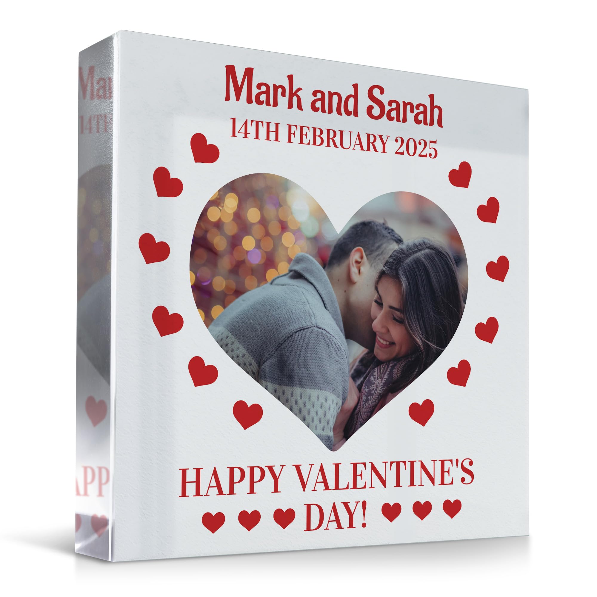 Red Ocean Gift For Him Her Valentines Personalised Plaque Boyfriend Girlfriend Husband Wife Gift Romantic For Partner Couple Love Plaque Boyfriend Girlfriend