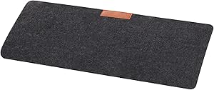 PATIKIL 24x12 Desk Mat Protector, 2 Pack Dual Side Soft Smooth