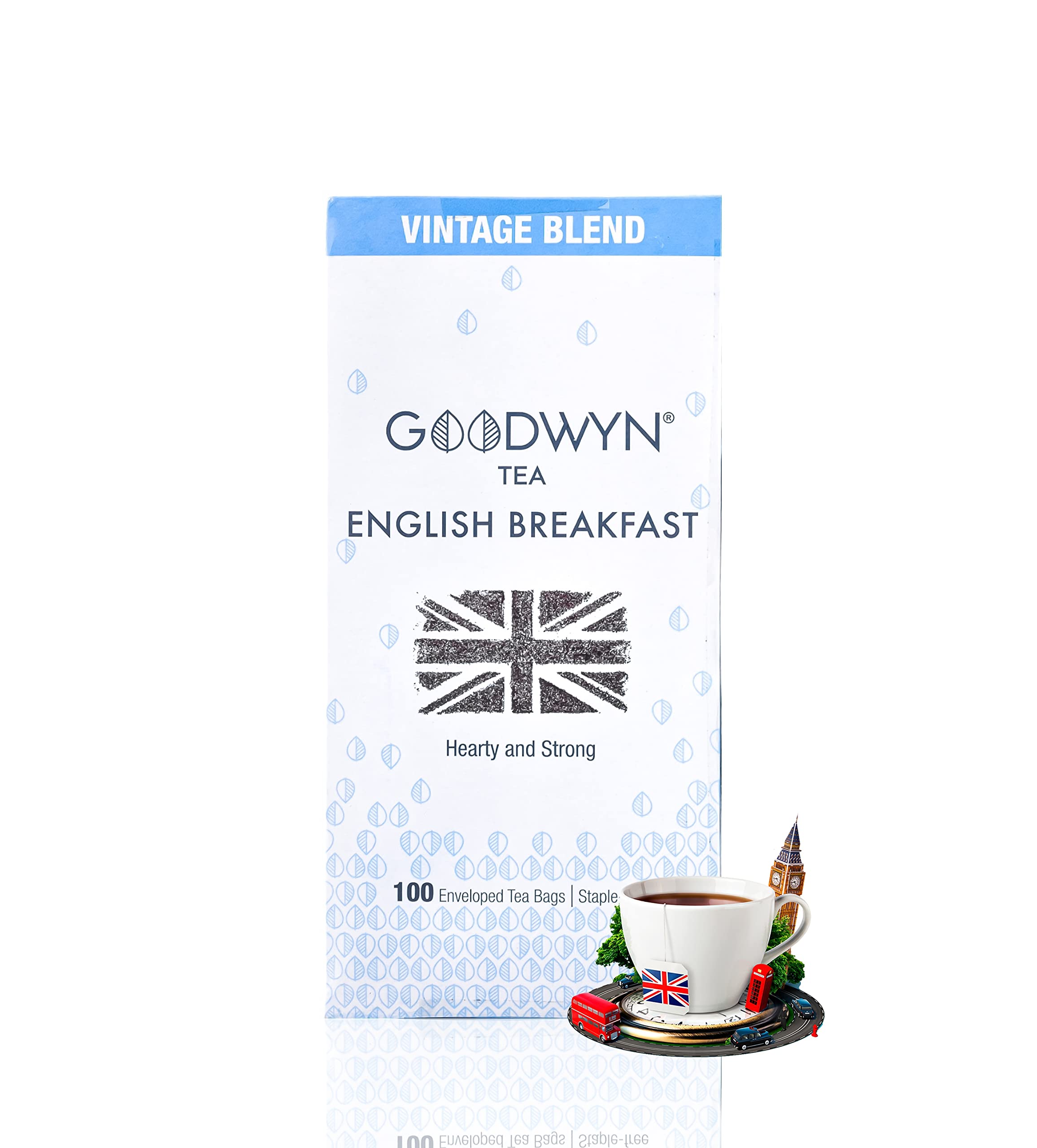 Goodwyn English Breakfast, 100 Tea Bags (B01C41EKTO) Amazon Price History, Amazon Price Tracker
