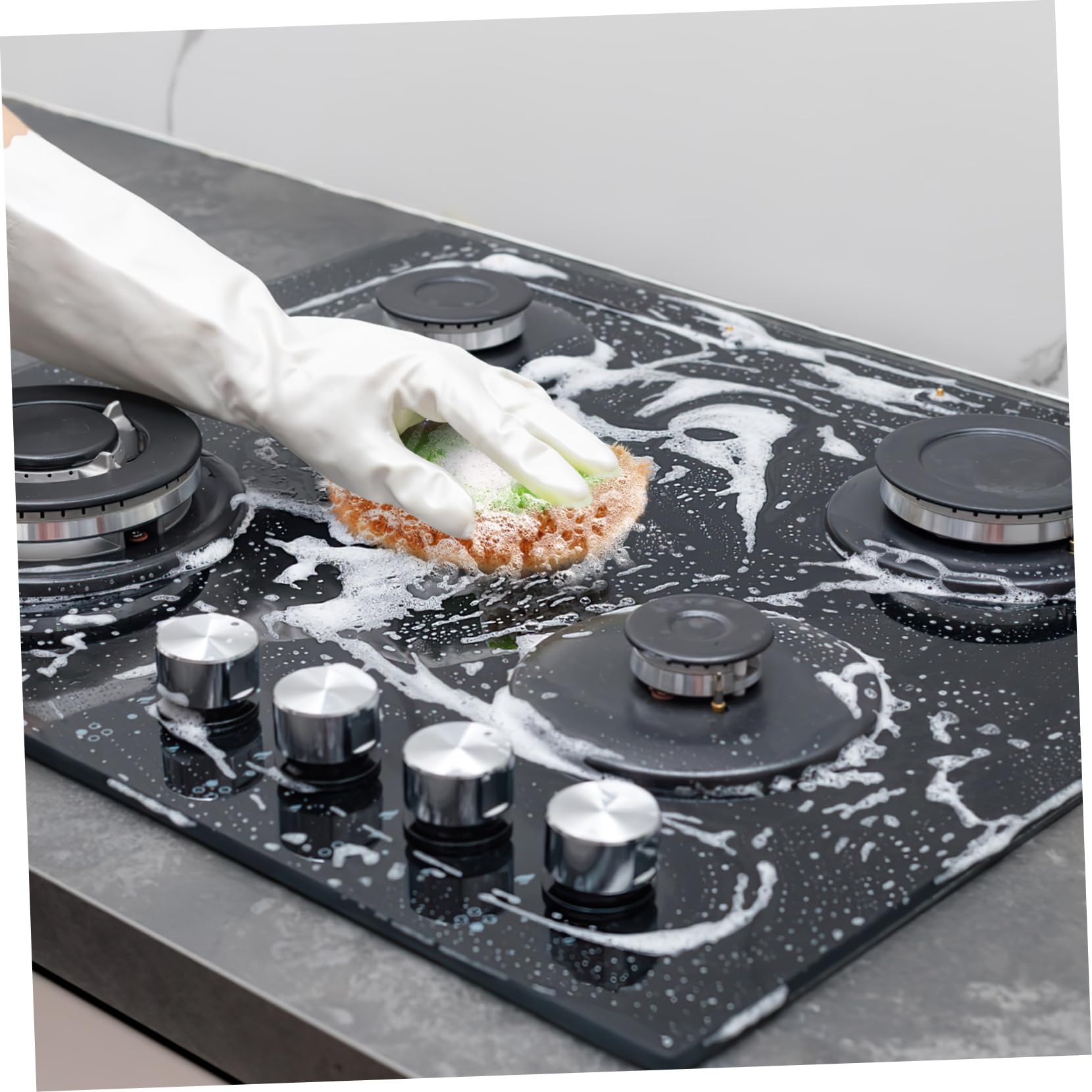 Alipis 15 Piezas paño de Cocina de acrílico Limpiador de Platos fregadora de Limpieza arrumação cozinha Accesorios cocinita Esponja Limpieza Esponja para Platos domésticos paño de Lavado