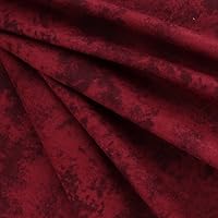 Vista 2 de Mook Fabrics Snuggy PRT de franela de mármol, corte de vino por yarda