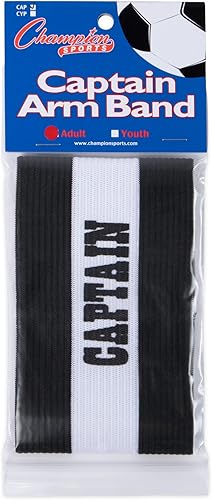 Miniatura 2 de Champion Sports Brazalete de capitán unisex para adultos, unisex, para hombre y mujer