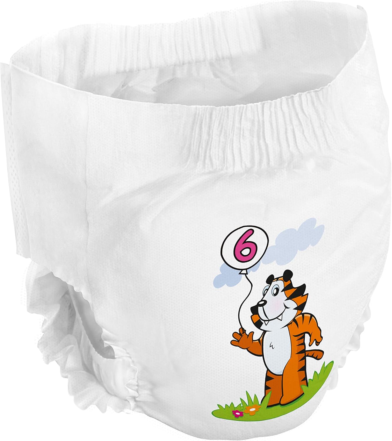 Bambo Nature Eco Friendly baby Training Pants Classic for Sensitive Skin, Size 6 (40+ Lbs), 18 Count
