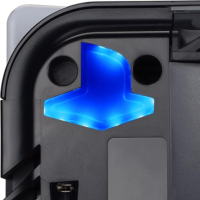 eXtremeRate 7 Colors 24 Effects RGB Logo LED for ps5 Console, Illuminated Logo LED for ps5 Disc & Digital Console