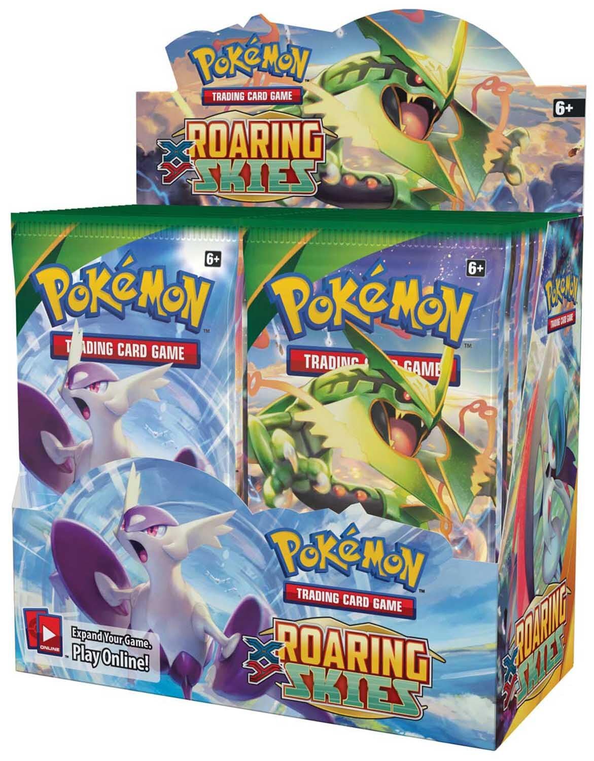 Pokemon XY6 Roaring Skies Booster Display 36 Packs, 360 Additional