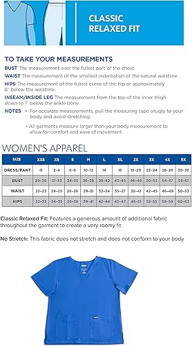 Miniatura 6 de Landau Essentials 8219 - Camiseta médica con cuello en V y 4 bolsillos para mujer