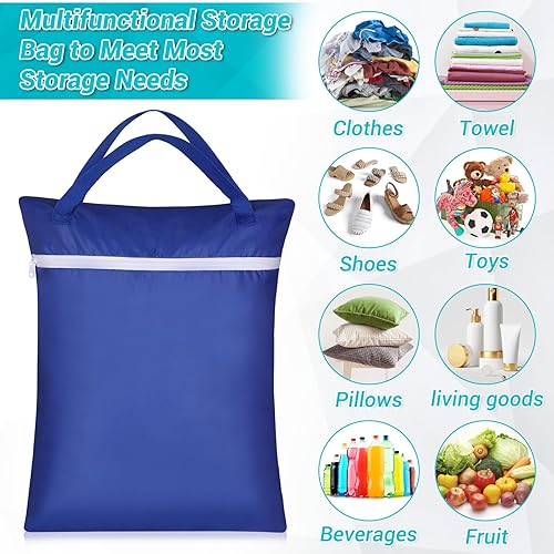 Miniatura 4 de 2 bolsas grandes de viaje para lavandería, lavable, impermeable, bolsa grande para ropa sucia, bolsa de entrenamiento para ropa de gimnasio, ropa