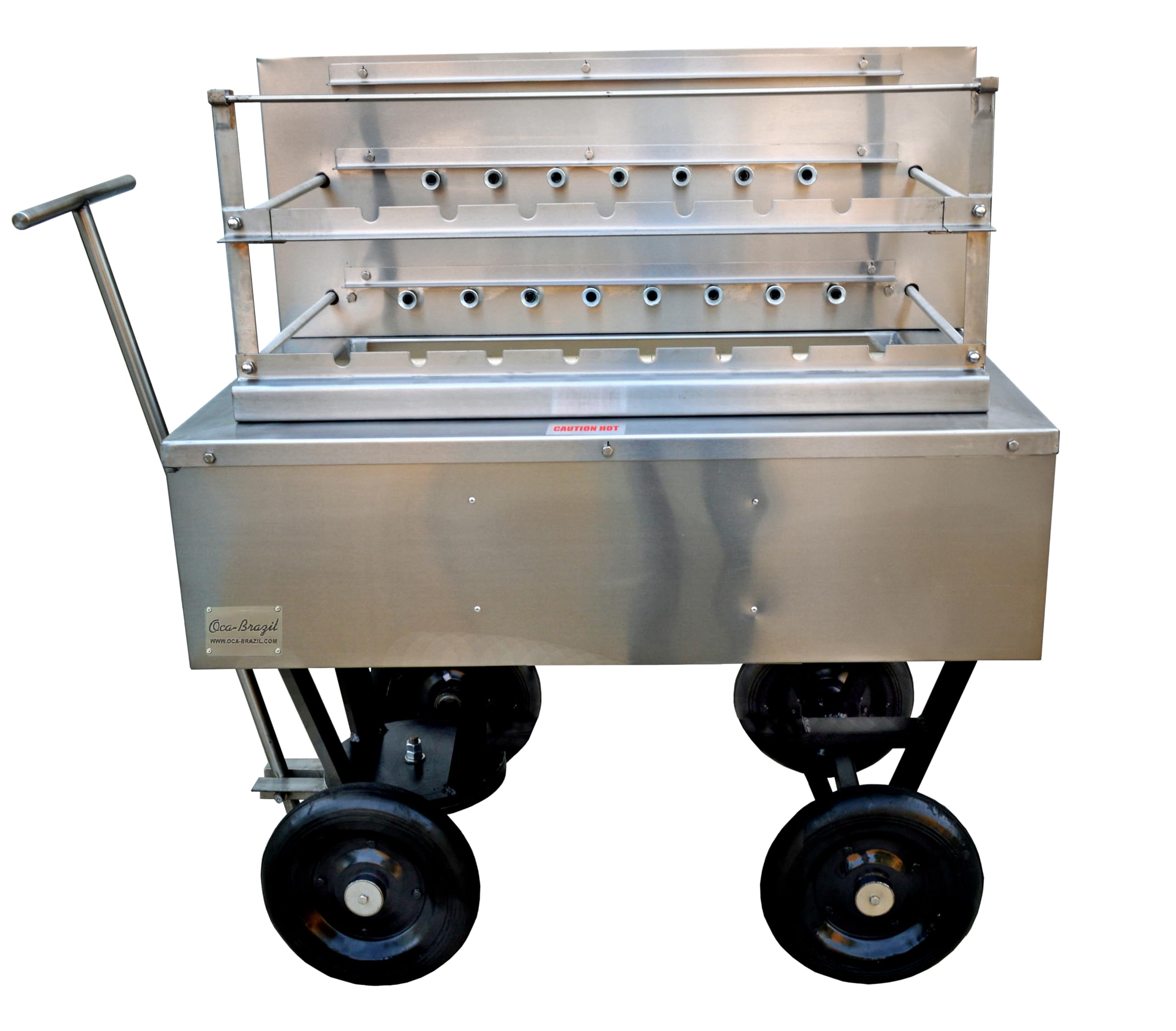 Brazilian Charcoal Grill 15 Skewers Professional Grade Bbq