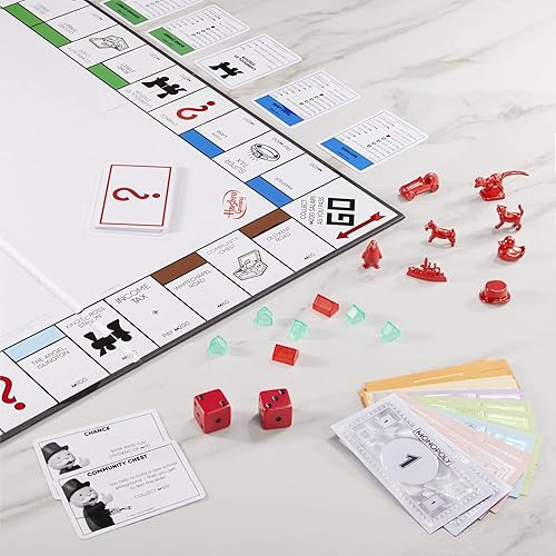 Miniatura 9 de Monopoly Signature Collection - Juego de mesa familiar para 2 a 6 jugadores, embalaje y componentes premium, almacenamiento en caja, juego familiar