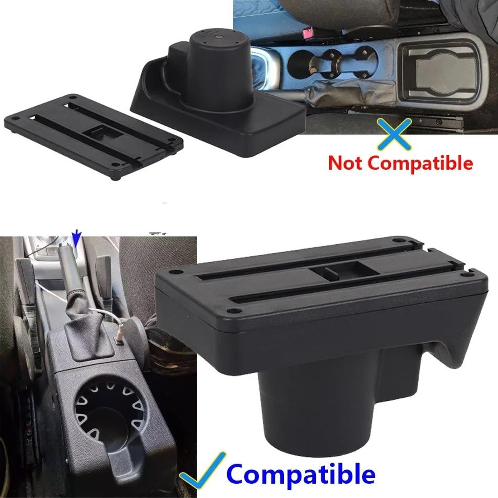 Accoudoir Central Accoudoir Voiture Pour Opel, Pour Astra H 2004 – 2011 Boîte Rangement Automatique Renfort Bras Détails Intérieurs Accessoires