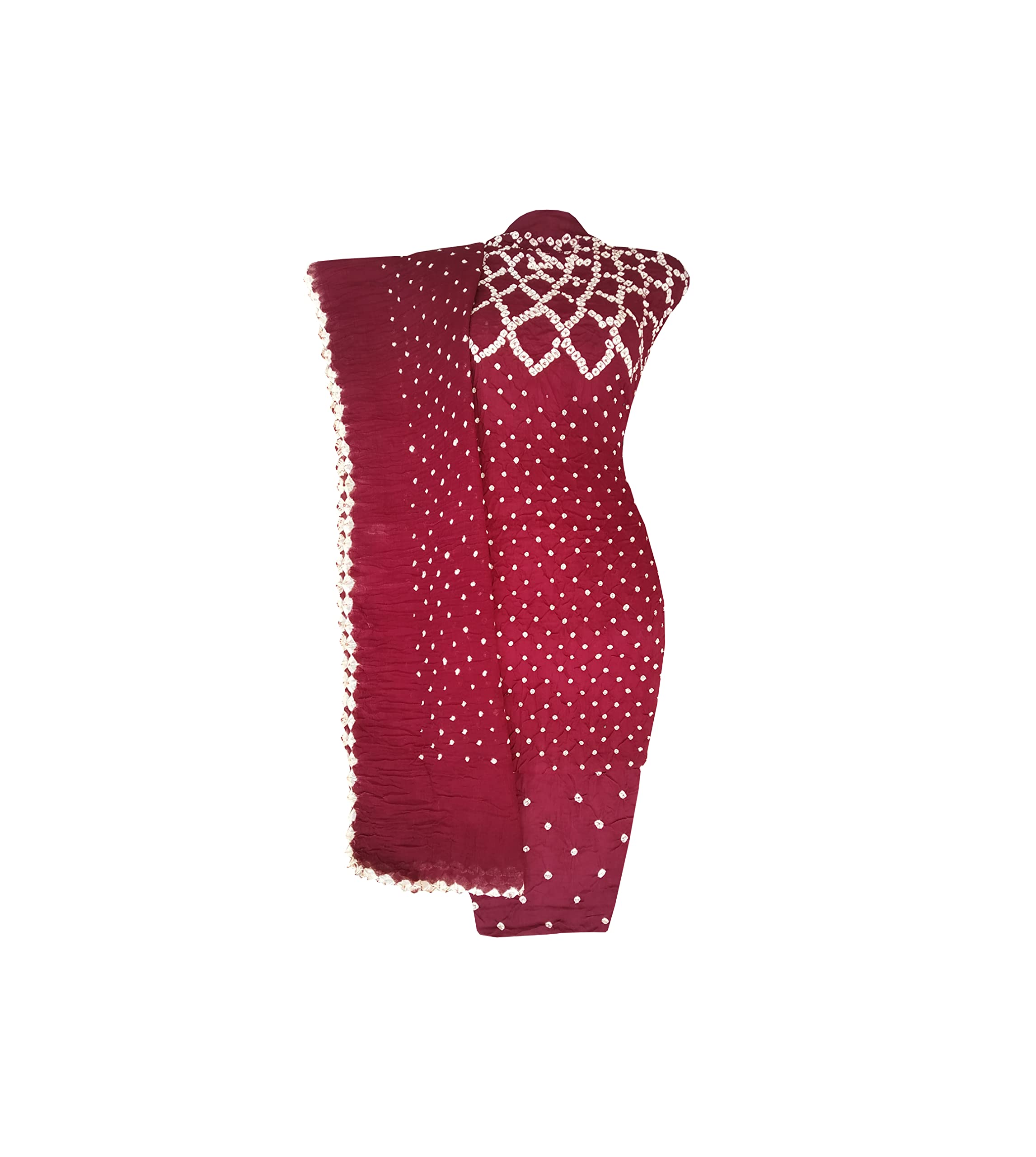 adhin Women's Kutchi Bandhani Dress Materials for Women Cotton Bandhej Salwar Sute-picture-22