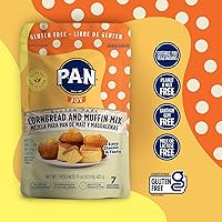 Vista 4 de P.A.N - Mezcla de pan de maíz y muffins, sin gluten, 0.9 libras (paquete de 1)