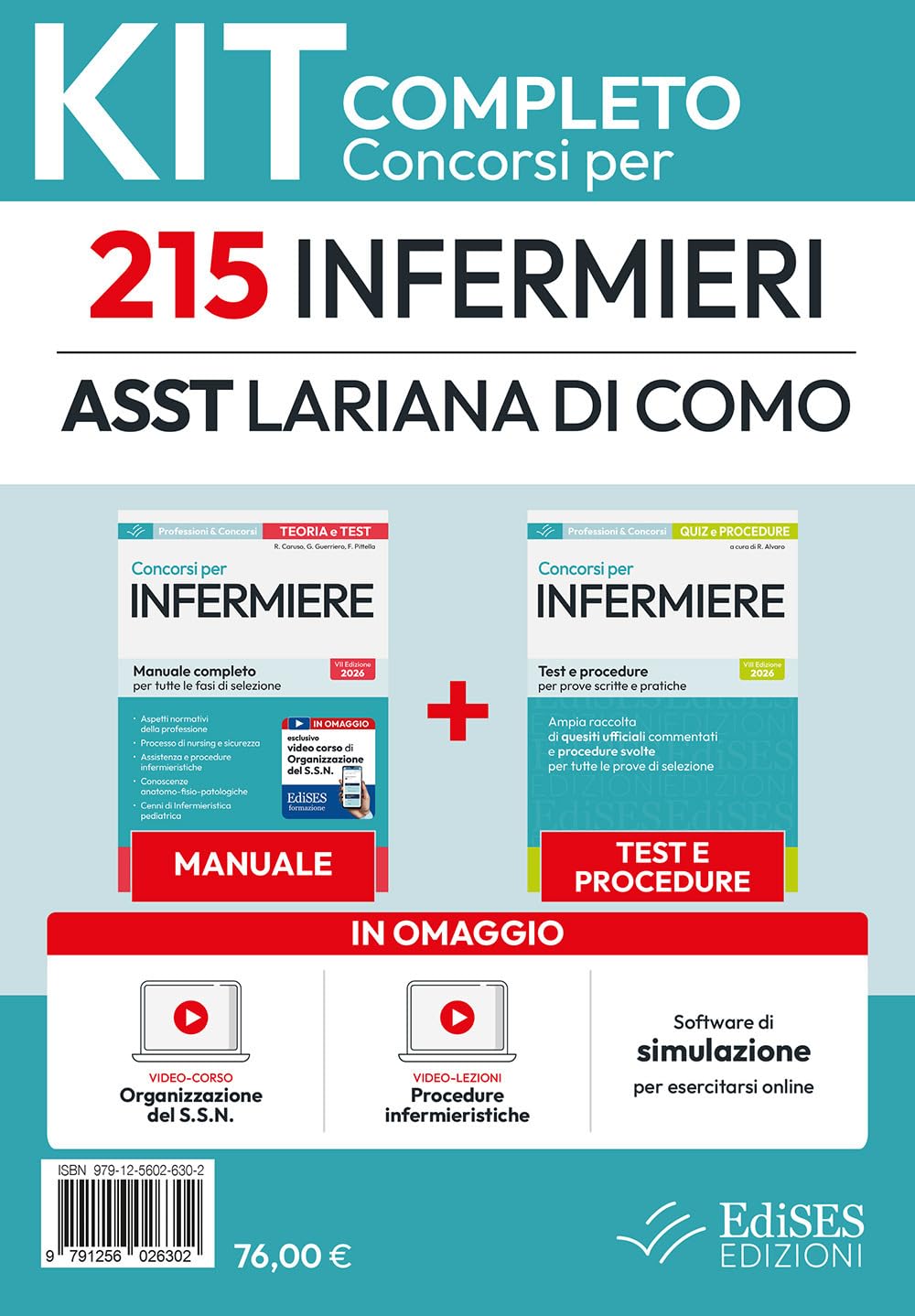 Concorso per 215 Infermieri ASST Lariana di Como. Con software di simulazione