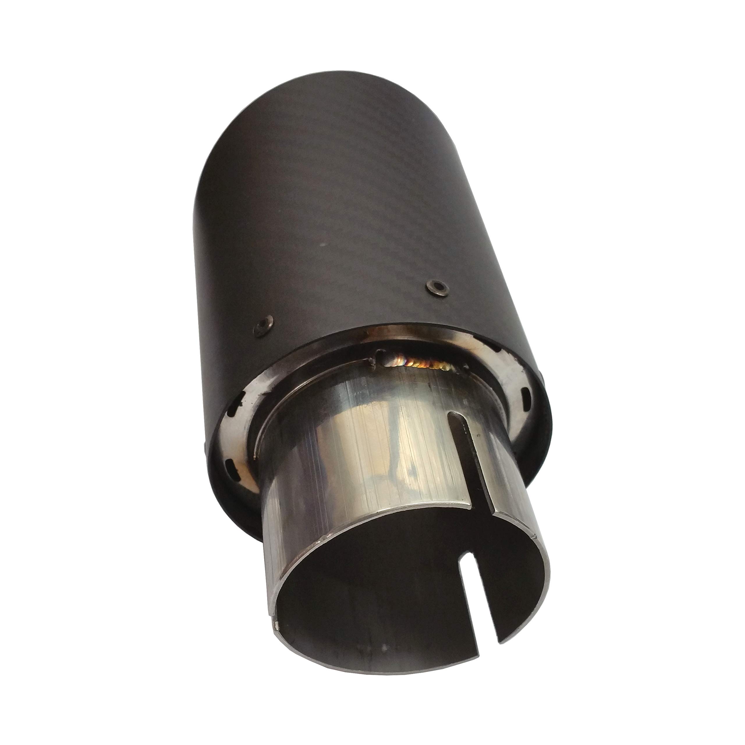 Auspuffblende Edelstahl 304 - Universal Endrohr Für Auto Auspuff 76-114mm