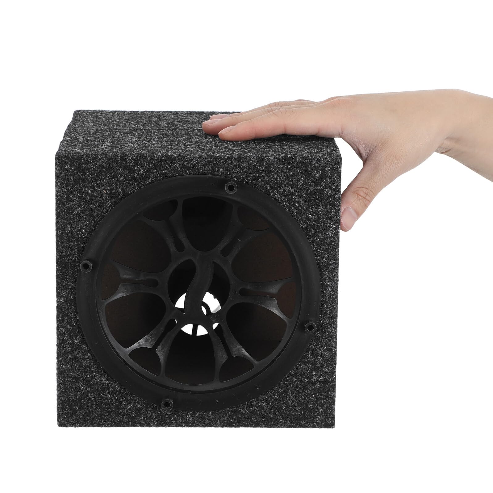 Uniwersalna Skrzynka Audio Do Samochodu Drewniana Obudowa Głośnika Do Systemów Nagłośnienia Ciężarówek i Przenośnych Subwooferów Oszczędzająca Miejsce i Kompatybilna z Wieloma