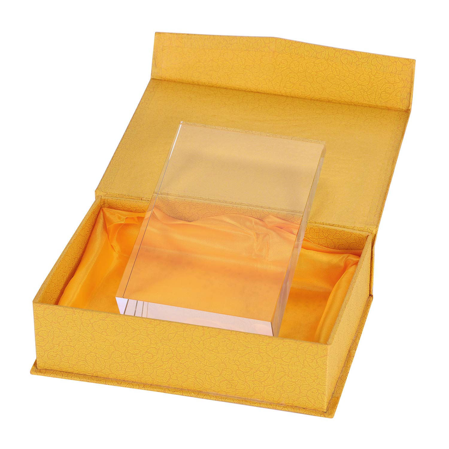 Glasfoto Personalisiert Bilderrahmen 3D Glas Fotorahmen Individuell Kristallglas Rahmen Kristall Fotogeschenk Hochzeit Valentinstag Foto Gedruckt Bilder Graviert DIY Glasrahmen Hause Büro Deko