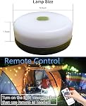 Les lumières du camping, 40Ft Bande de fées, Lampe de tente, Lanterne extérieure & USB Portable rechargeable, Télécommande, 5 Modes d'éclairage, IP44 imperméable